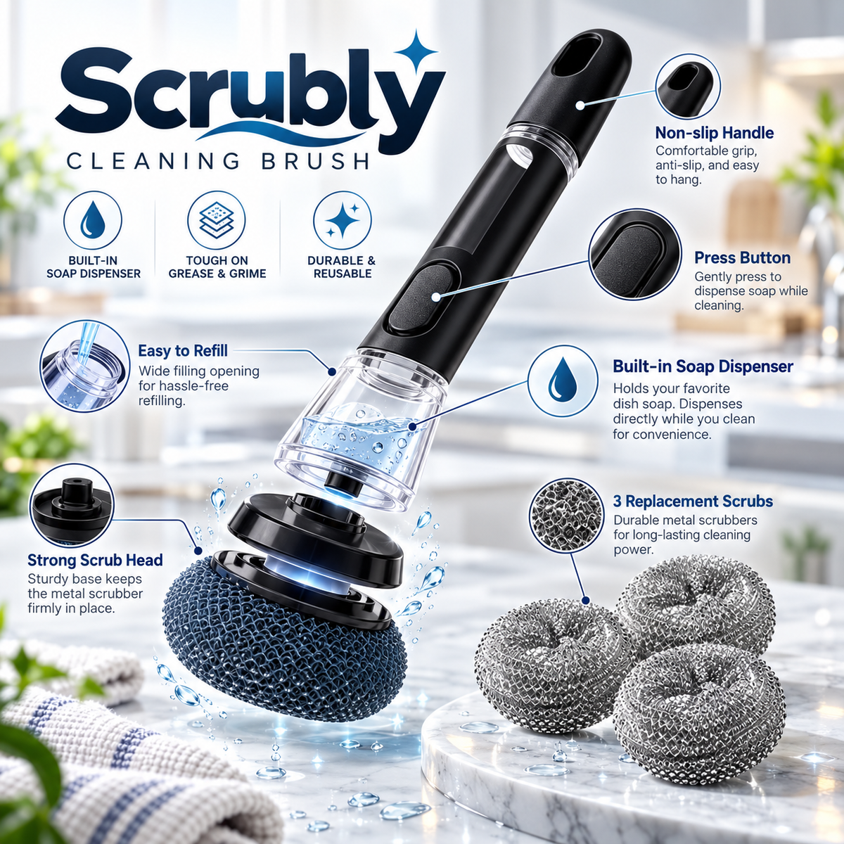 Scrubly Cleaning Brush