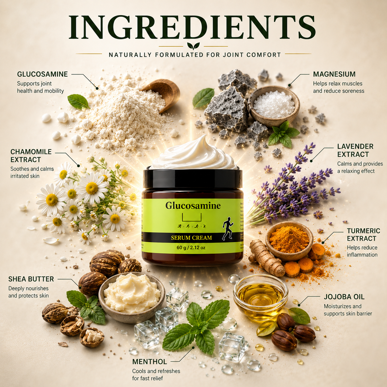 Glucosamine Pain Relief Cream