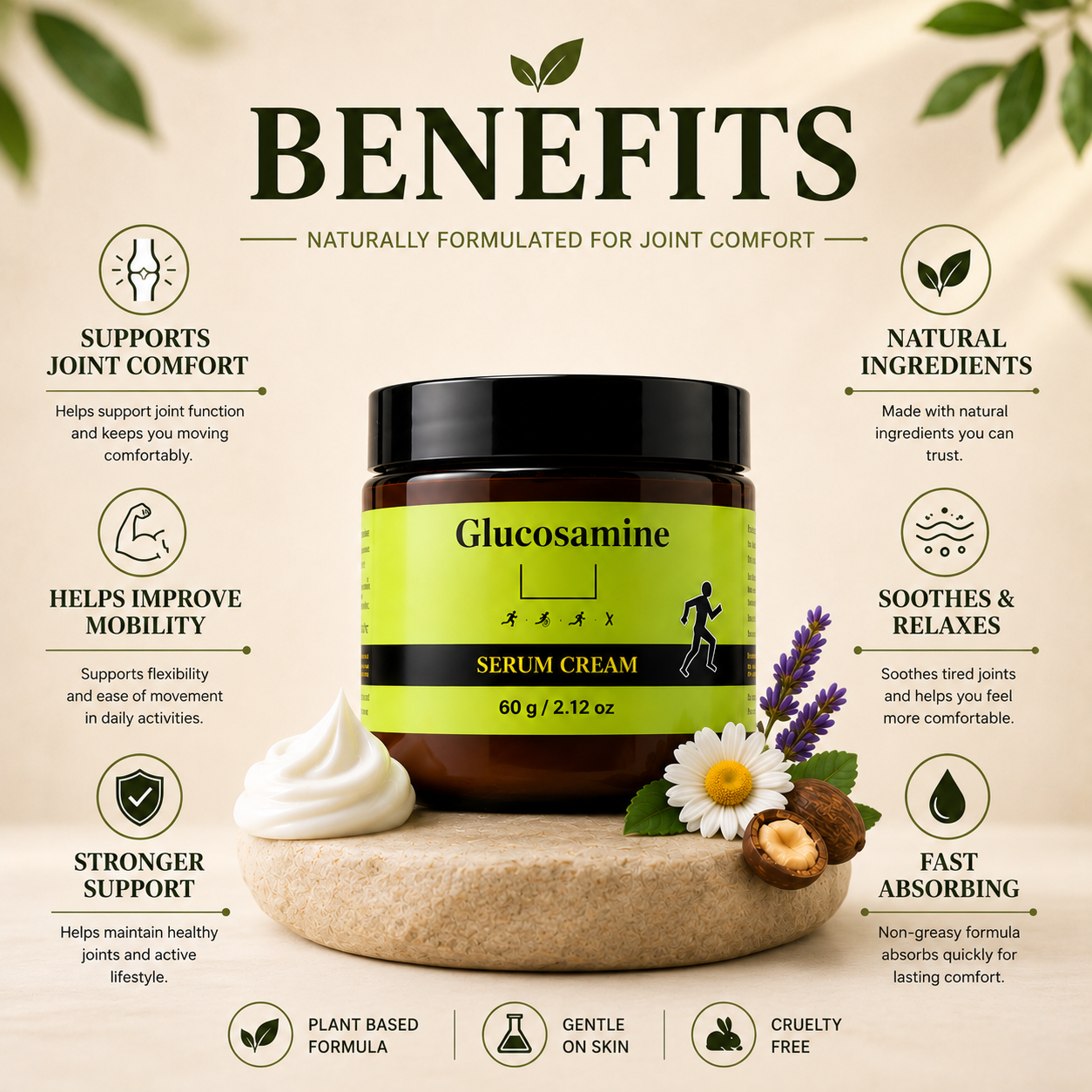 Glucosamine Pain Relief Cream