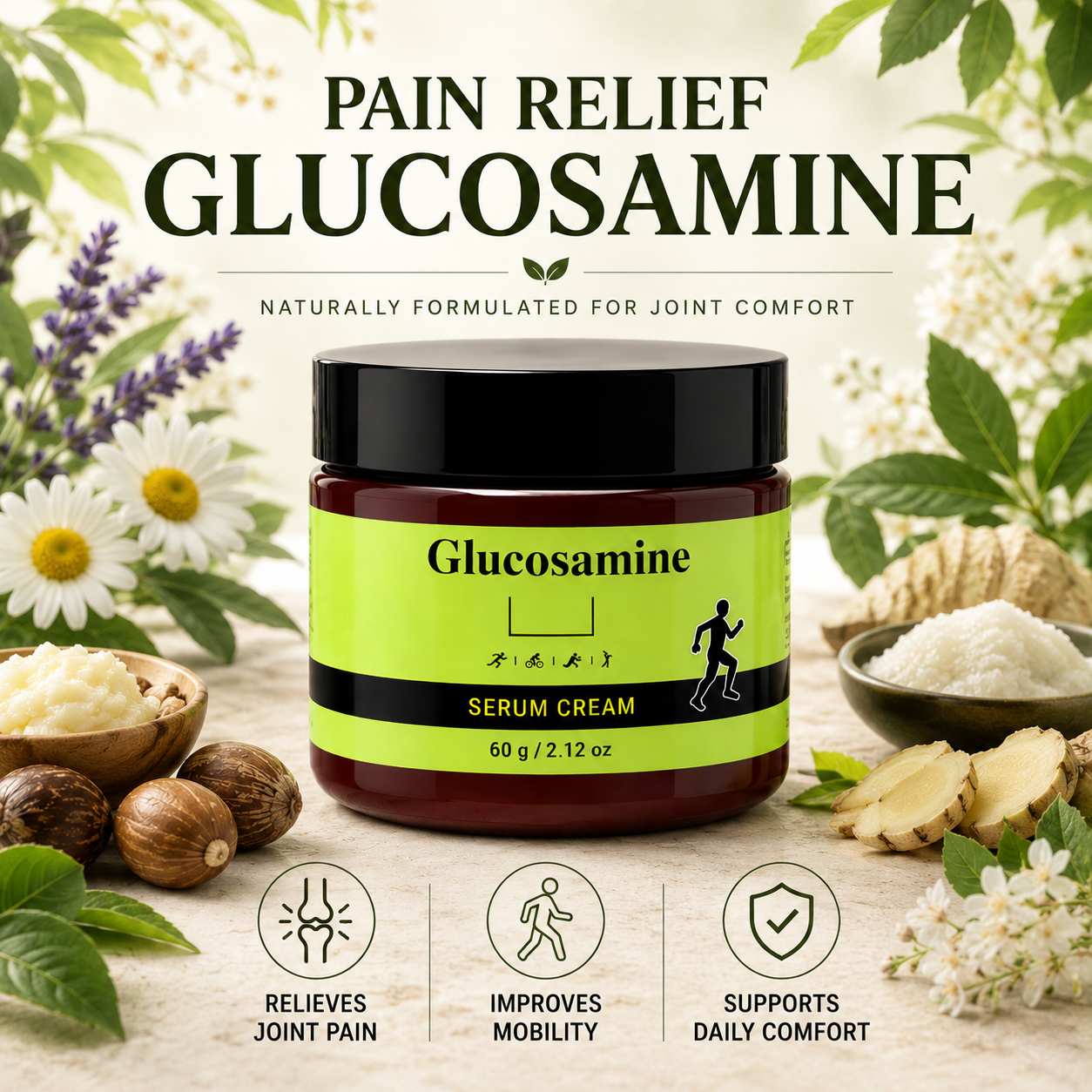 Glucosamine Pain Relief Cream